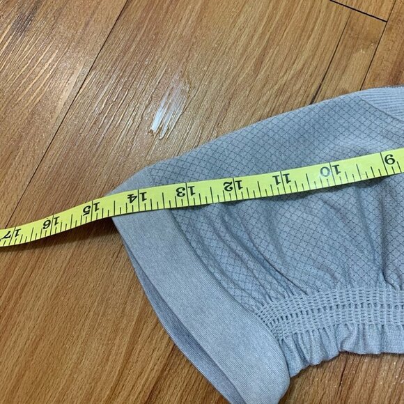 Lululemon Awakening Crop Seamless Leggings Grey - Picture 10 of 13